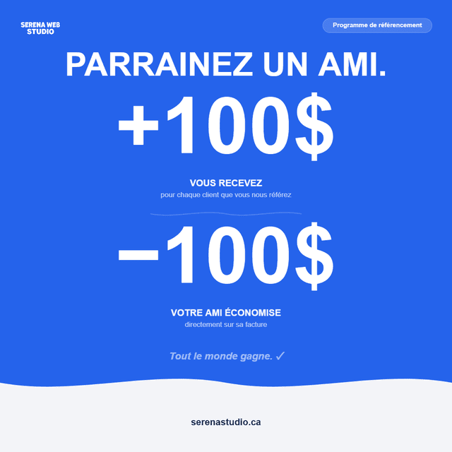 Referral programme